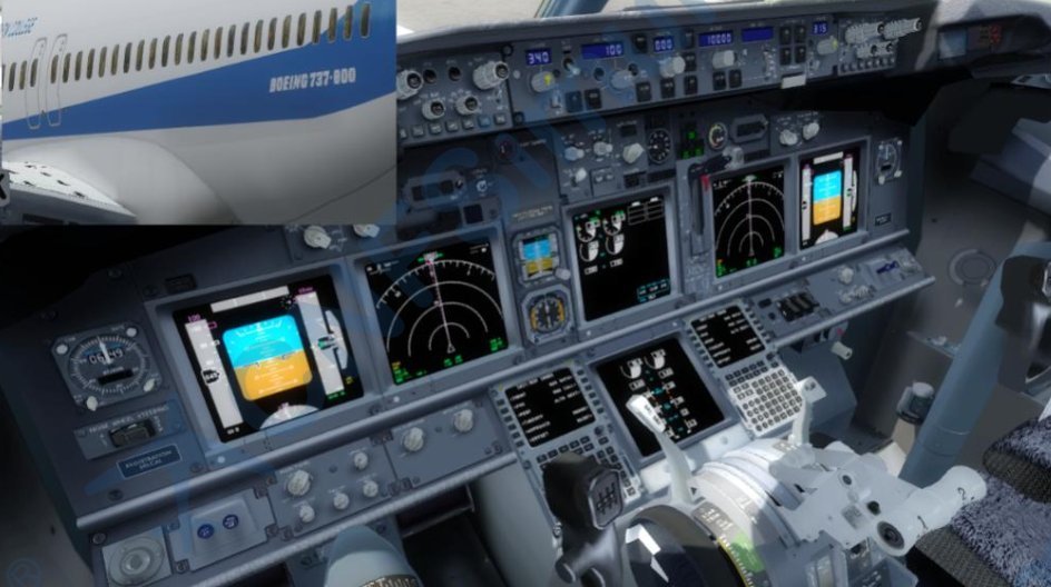 B737-800 Virtual Cockpit